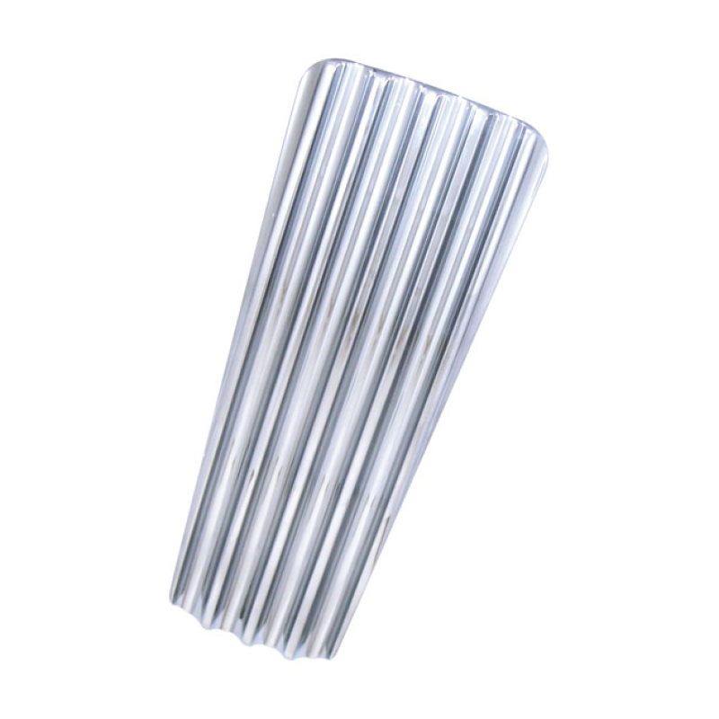 COVINGTONS, DASH PANEL INSERT. FINNED CHROME CNC MACHINED BILLET ALUMI 953792