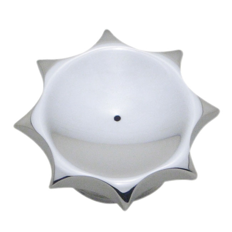COVINGTONS ALU GAS CAP SPROCKET VENTED; CHROME; INCLUDES SPECIAL WELD- 953832