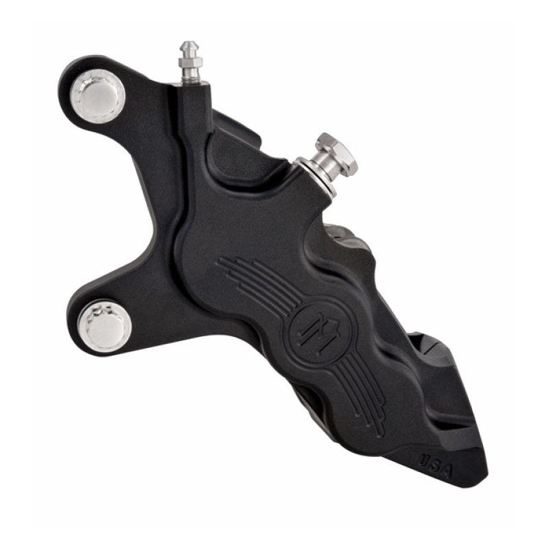 PM, 6-P 112X6B CALIPER. BOLT-ON, 13" LEFT FRONT. BLACK OPS 953923