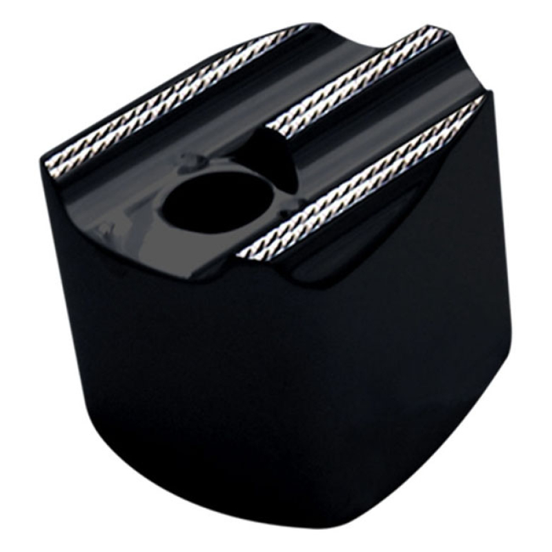 COVINGTONS, TOURING FINNED IGNITION SWITCH COVER. BDC BDC (BLACK DIAMO 953942