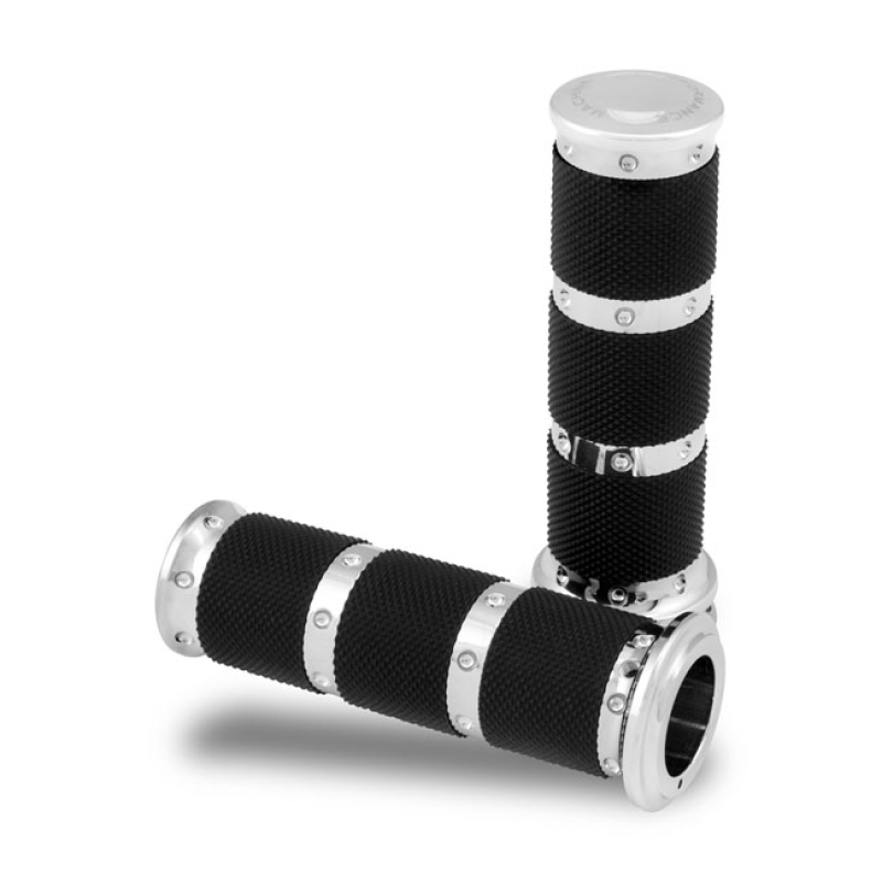 PM, XLS GRIPS CHROME 1.350" OD 953965