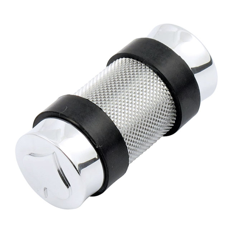 HELLS KITCHEN CHOPPERS, YOUNG GUN SHIFTER PEG. SPADE POLISHED ALUMINUM 954213