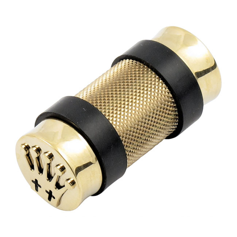 HELLS KITCHEN CHOPPERS, BRASS SHIFTER PEG. KING CRIME POLISHED BRASS. 954217