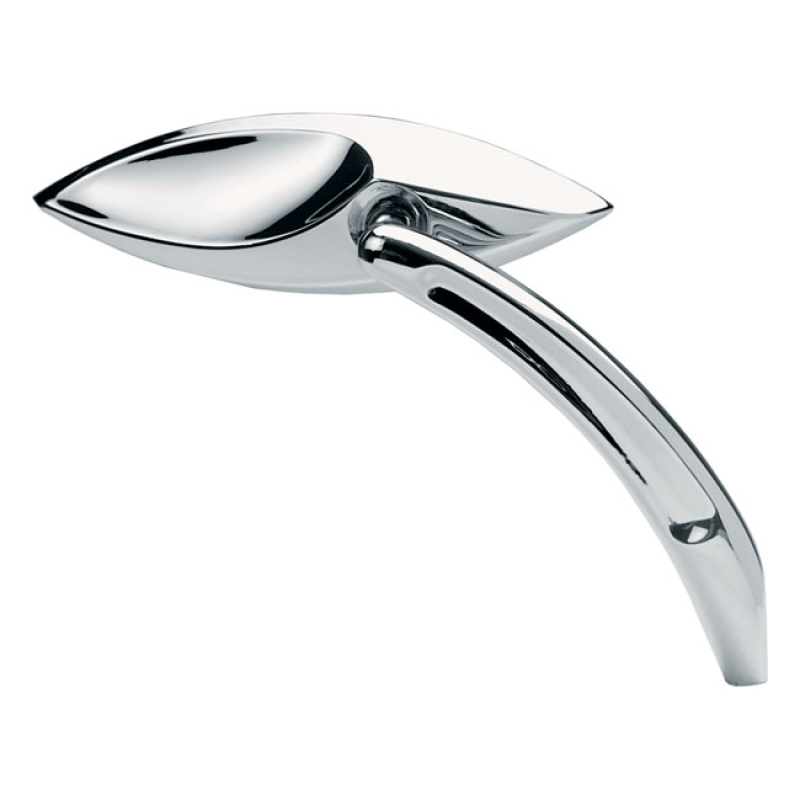 NESS DIE-CAST CHROME 3D CATEYE MIRROR, RIGHT 959546