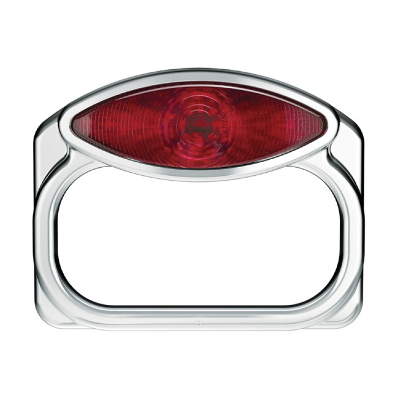 NESS BILLET RADIUS LICENSE PLATE ASS 960028