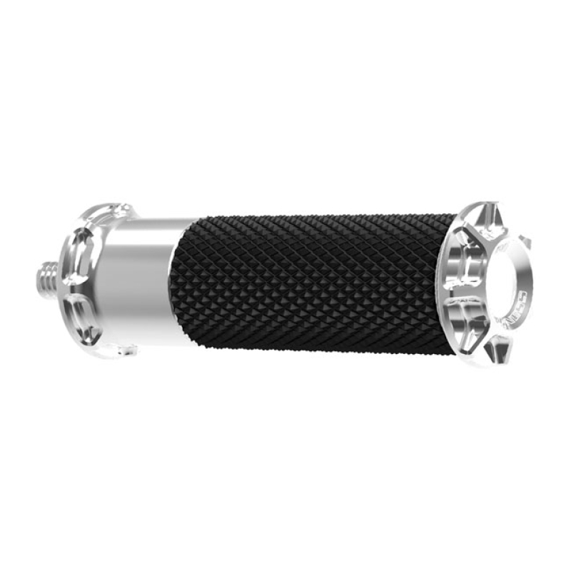 ARLEN NESS, BEVELED FUSION SHIFT/BRAKE PEG. CHROME 6061-T6 ALUMINUM SH 960346