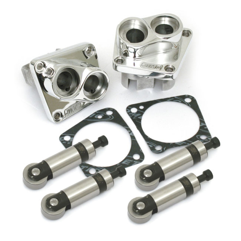JIMS, TAPPET BLOCK AND POWERGLIDE TAPPET KIT. POLISHED THIS KIT HAS A 961373