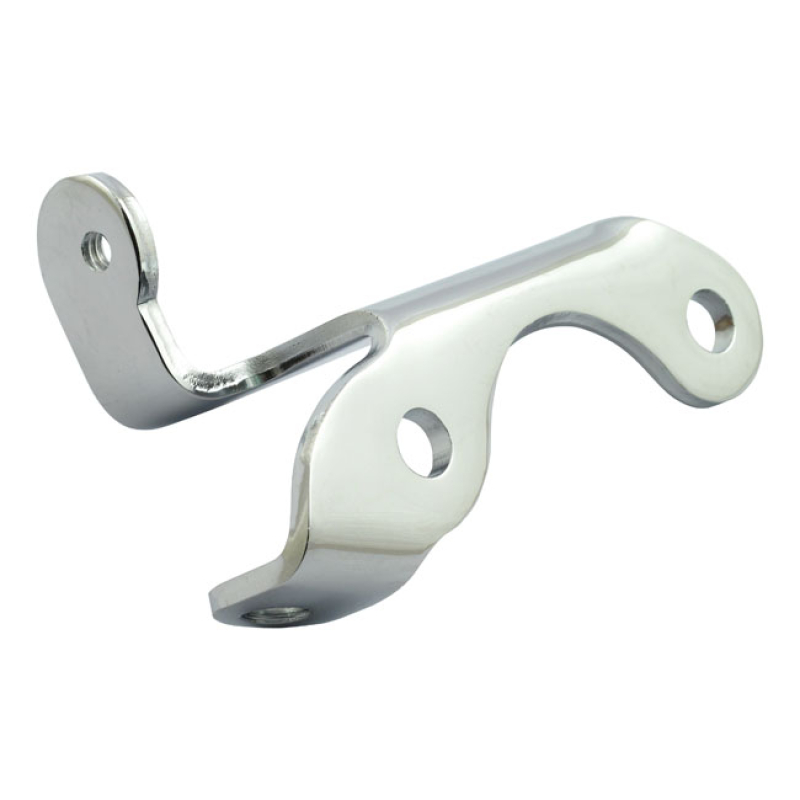 OIL TANK/CLUTCH CABLE MOUNTING BRACKET. CHROME USED TO MOUNT BOTH OIL 962576