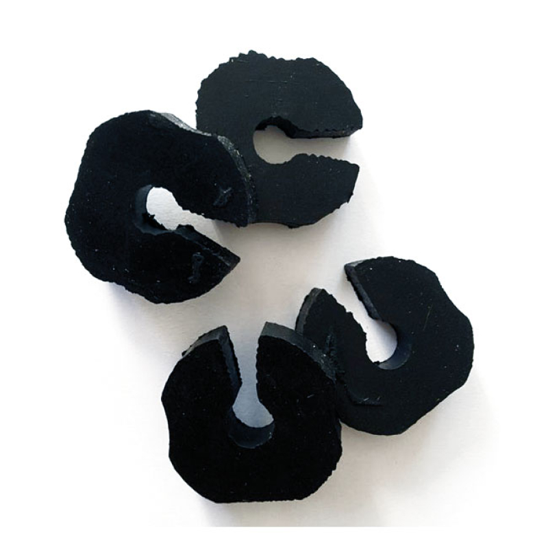 CULT-WERK, UNIVERSAL SHOCK ABSORBER TRAVEL LIMITER SET SOFT RUBBER SUS 963041