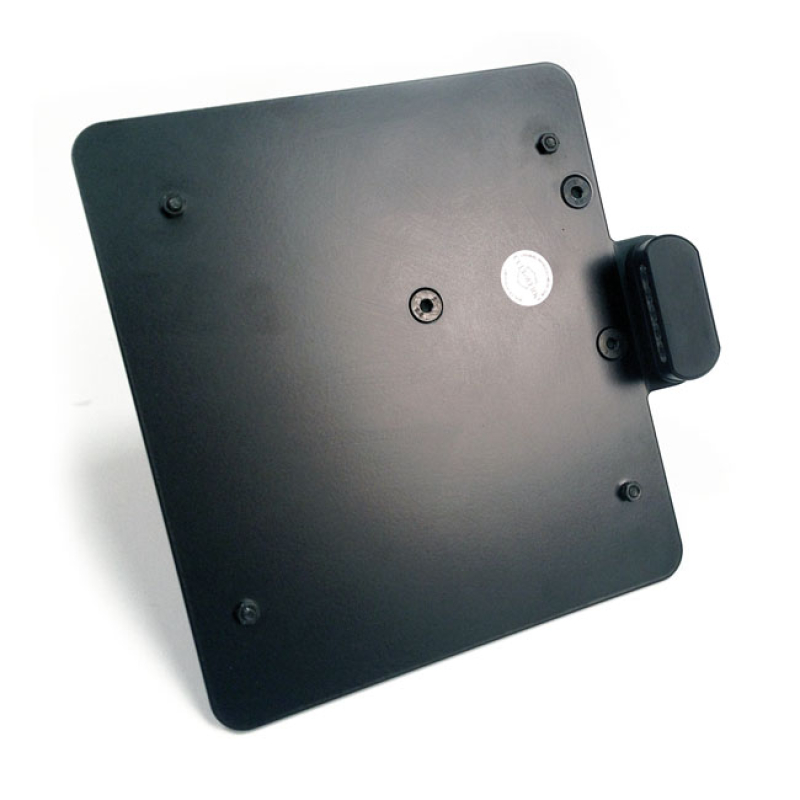 CULT-WERK, SIDE MOUNT  LICENSE PLATE BRACKET. AUSTRIA GLOSS BLACK POWD 963059