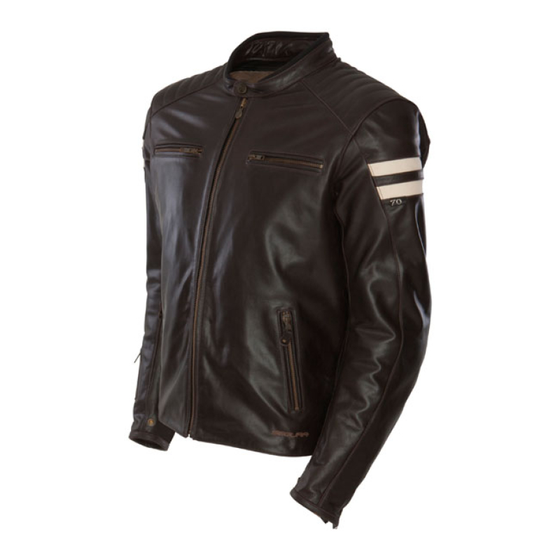 SEGURA STRIPE JACKET BROWN/BEIGE 964073