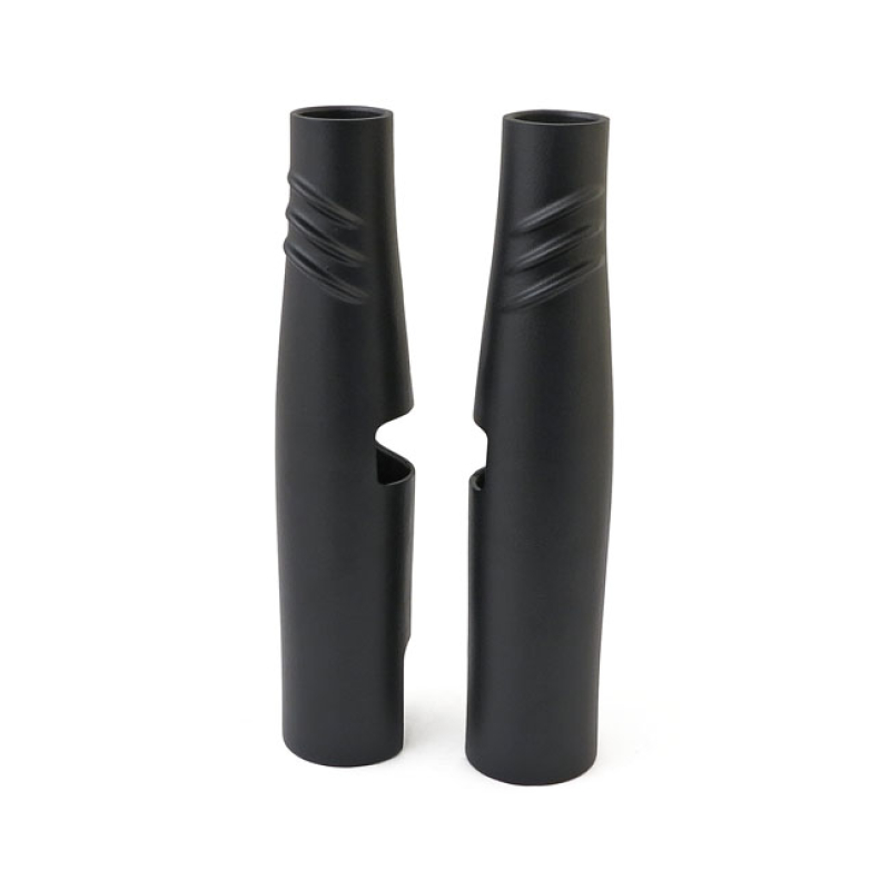 EMD, BOMBSHELL 49 UPPER FORK TUBE COVERS. BLACK BLACK FINISH. HIGH QUA 964892