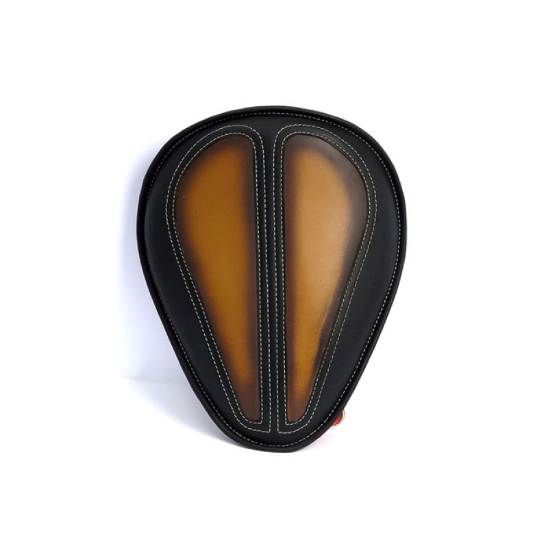 LA ROSA 13 INCH BAD ASS SOLO SEAT BLACK/TAN 965776