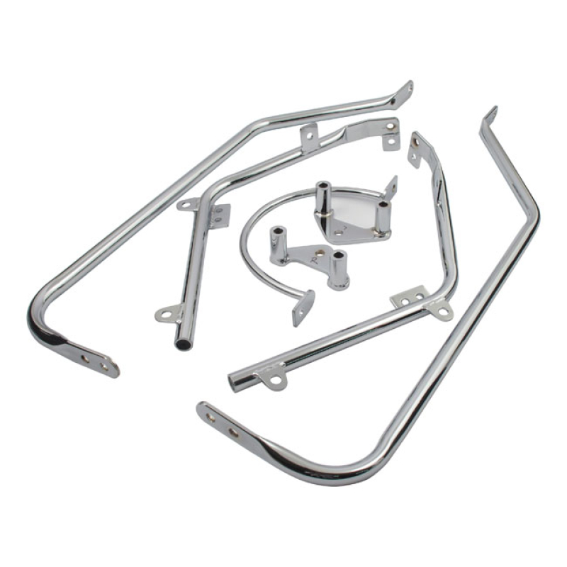 CYCLE VISIONS BAGSTER SADDLEBAG MOUNT CHROME ALLOWS INSTALLATION OF 98 968313