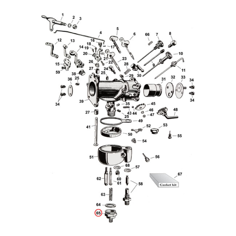 LOCK NUT, FLOAT BOWL TIN PLATED. REPRODUCTION OF OEM 1268-29 / 27375-2 970287