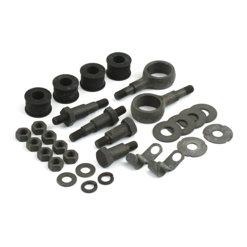 MOUNTING KIT, HYDRAULIC SPRINGER SHOCK ABSORBER BLACK PARKERIZED FINIS 971492