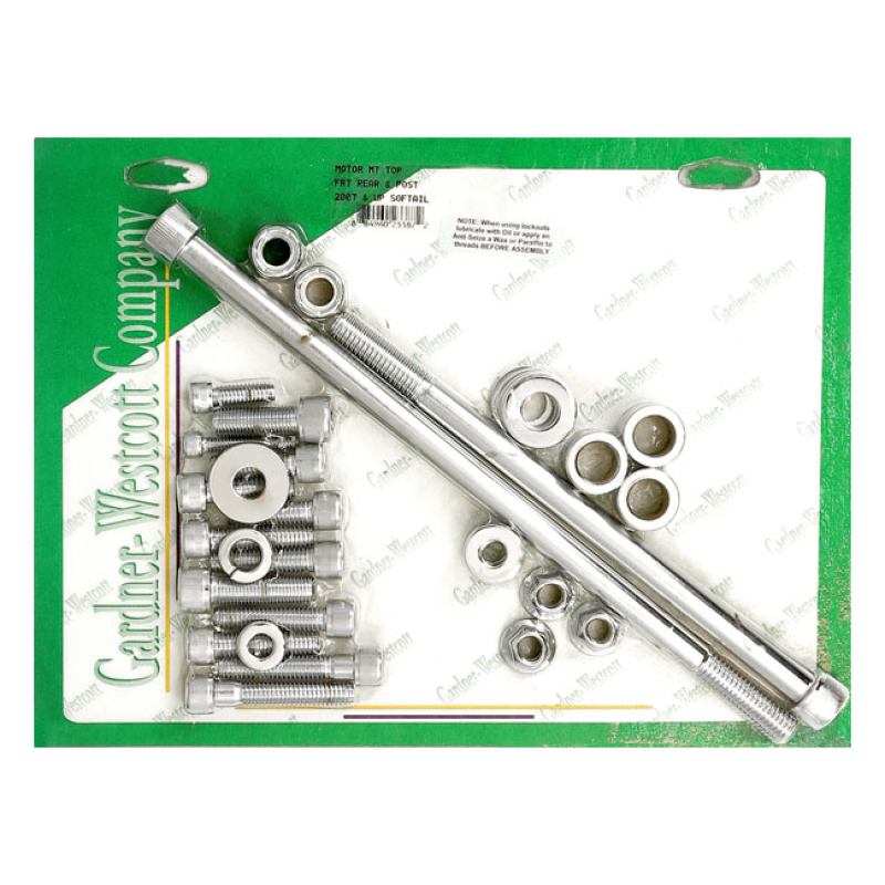 MOTOR MOUNT KIT TOP, FRONT AND REAR POST WITH SPACERS 975891