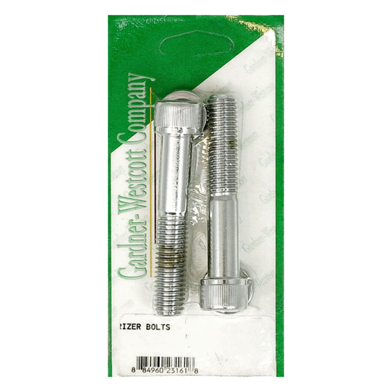 RISER BOLT KIT CHROME; ALLEN HEADS; WITH CUP WASHERS 977371