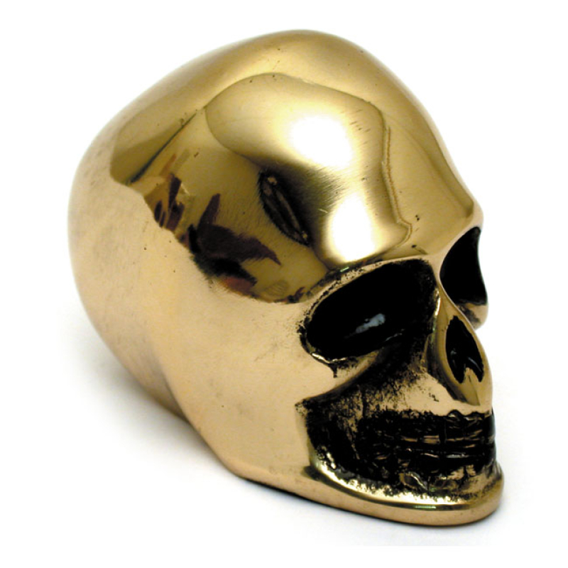 SKULL KNOB POLISHED DECORATION 977582