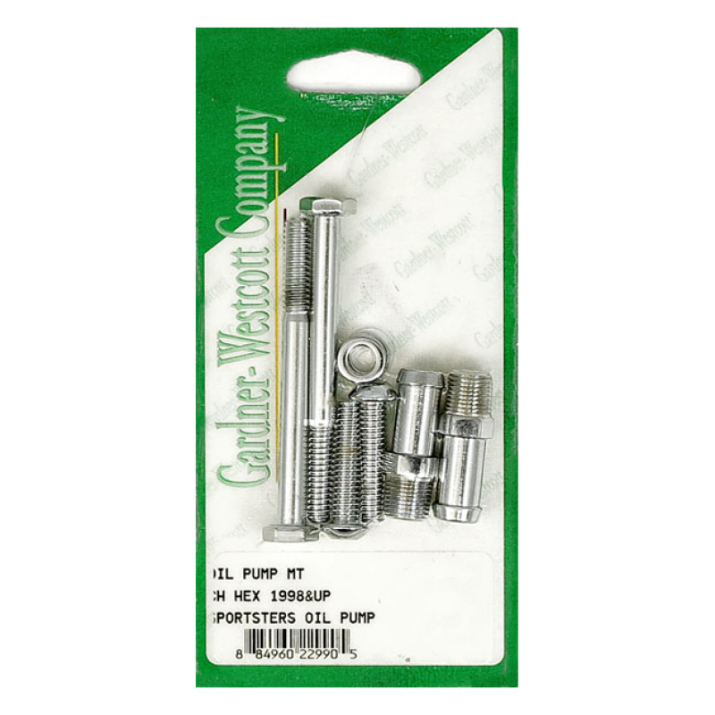 OIL PUMP MOUNT KIT CHROME; HEX BOLTS 977790