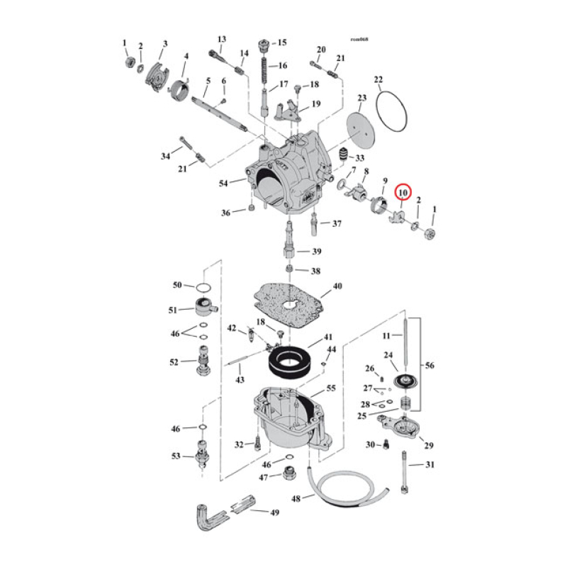 S&S, ACTUATOR ARM, PUMP E/G CARB 977868