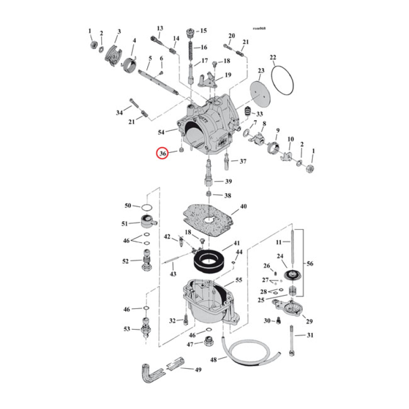 S&S VENT PLUG, FLOAT BOWL 977883