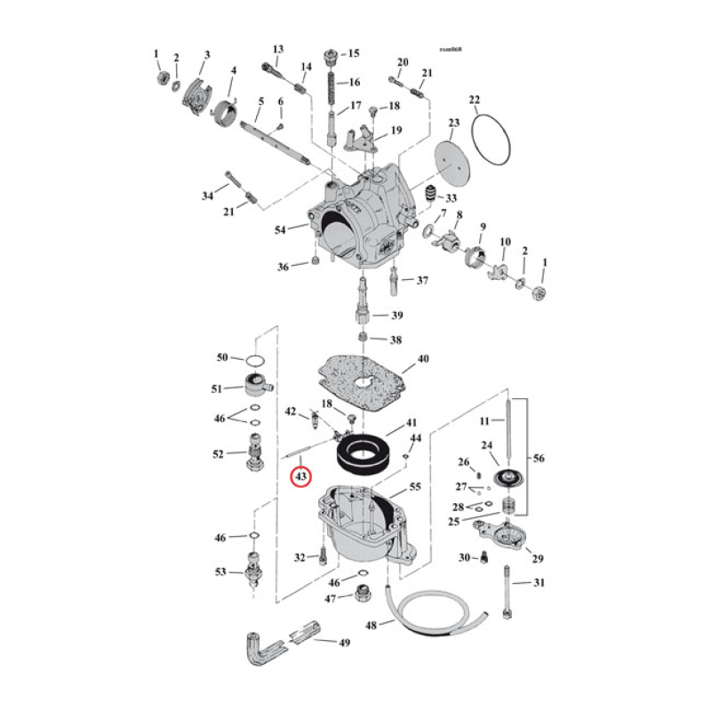 S&S KOHON AKSELI. FLOAT PIN 977885