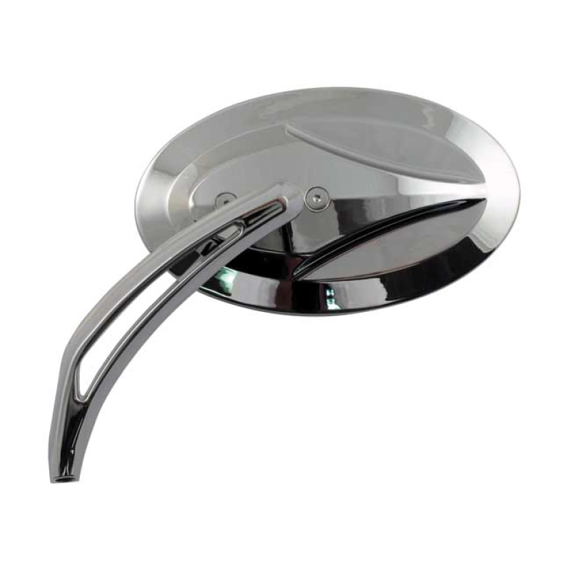 'OVAL VITHAR' MIRROR SET. CHROME 980602