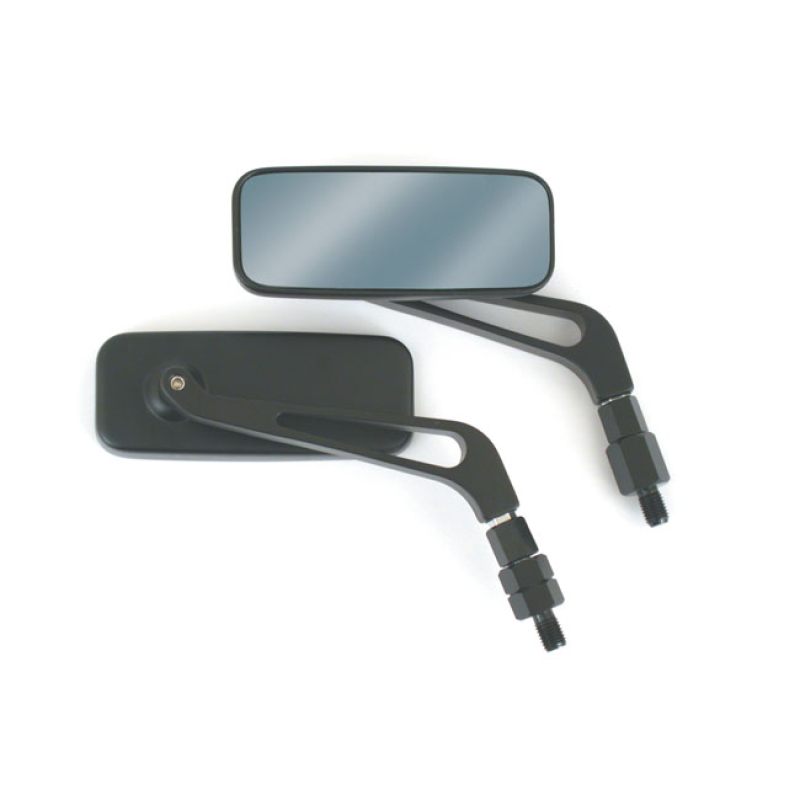 STREET-RAGE MIRROR SET, BLACK 980705