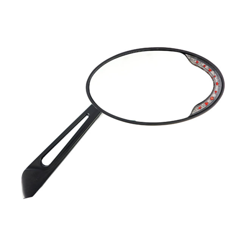 CATEYE LED TURN SIGNAL MIRROR SET. BLACK 5/16 UNC THREADED. COMES WITH 980828