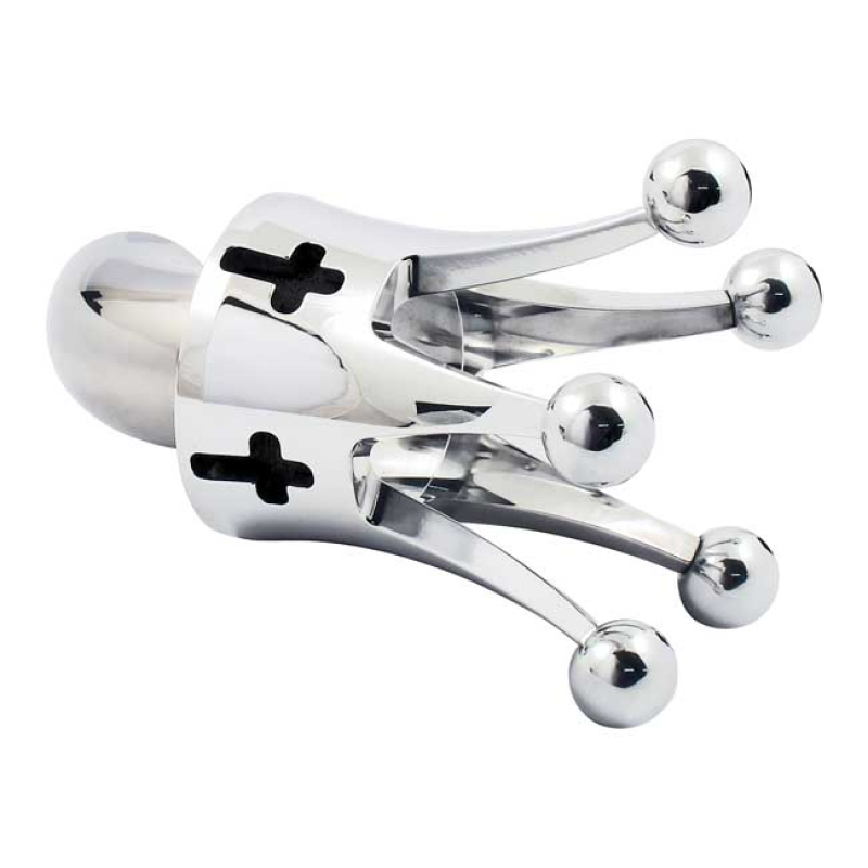 HELLS KITCHEN CHOPPERS, AIR CLEANER KIT. KING CRIME POLISHED CNC MACHI 982246