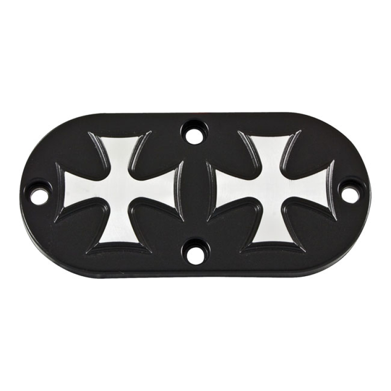 HKC, INSPECTION COVER MALTESE CROSS BLACK 982263