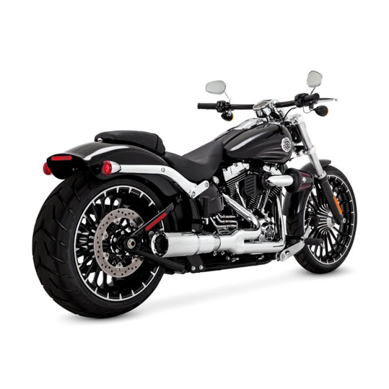 VANCE & HINES, HI-OUTPUT 2-1 SHORT EXHAUST. CHROME 982463