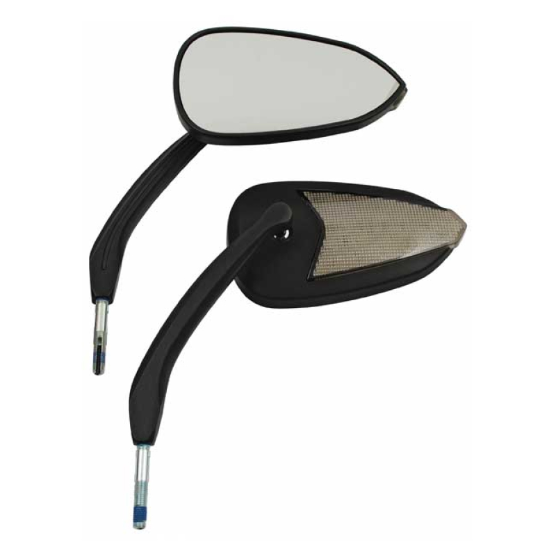 FURY, LED TURN SIGNAL MIRROR SET, WITH RUNNING LIGHT. BLACK WITH DUAL 985903