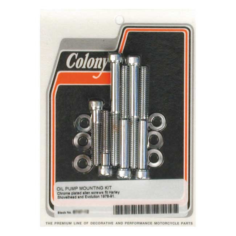 COLONY OIL PUMP MOUNT KIT ALLEN 989086