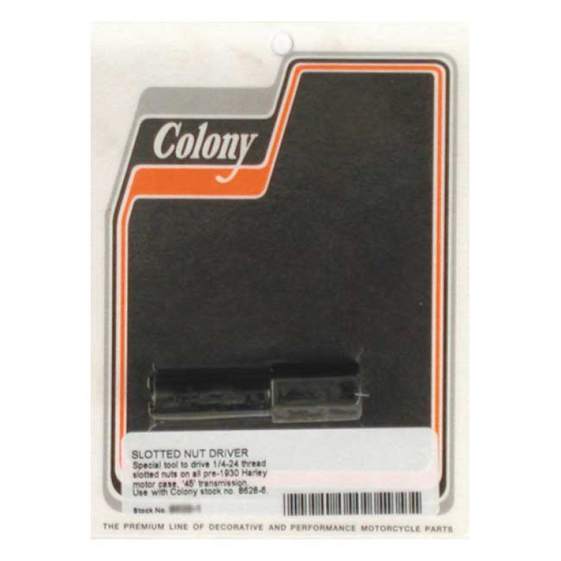 COLONY NUT INSTALL TOOL USED TO INSTALL 989244 CRANKCASE NUTS. 989245