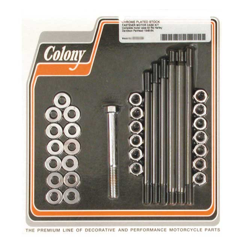 COLONY CRANKCASE BOLT KIT 989252