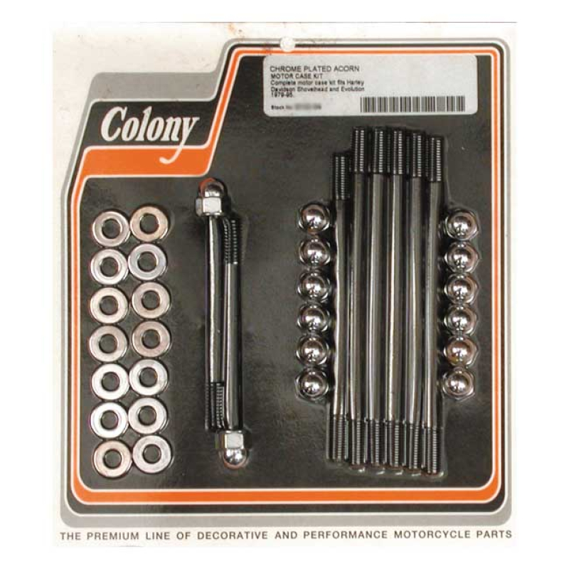 COLONY CRANKCASE BOLT KIT 989262