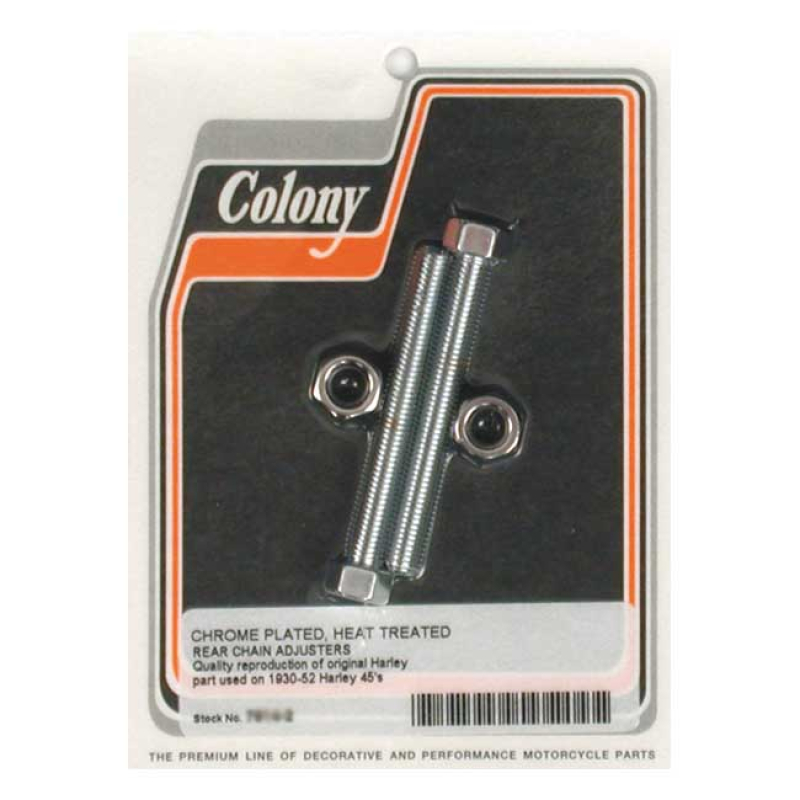 COLONY AXLE ADJUSTER KIT CHROME 989381
