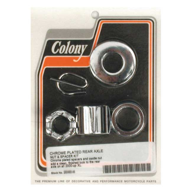 COLONY AXLE SPACER KIT REAR, SMOOTH 989465