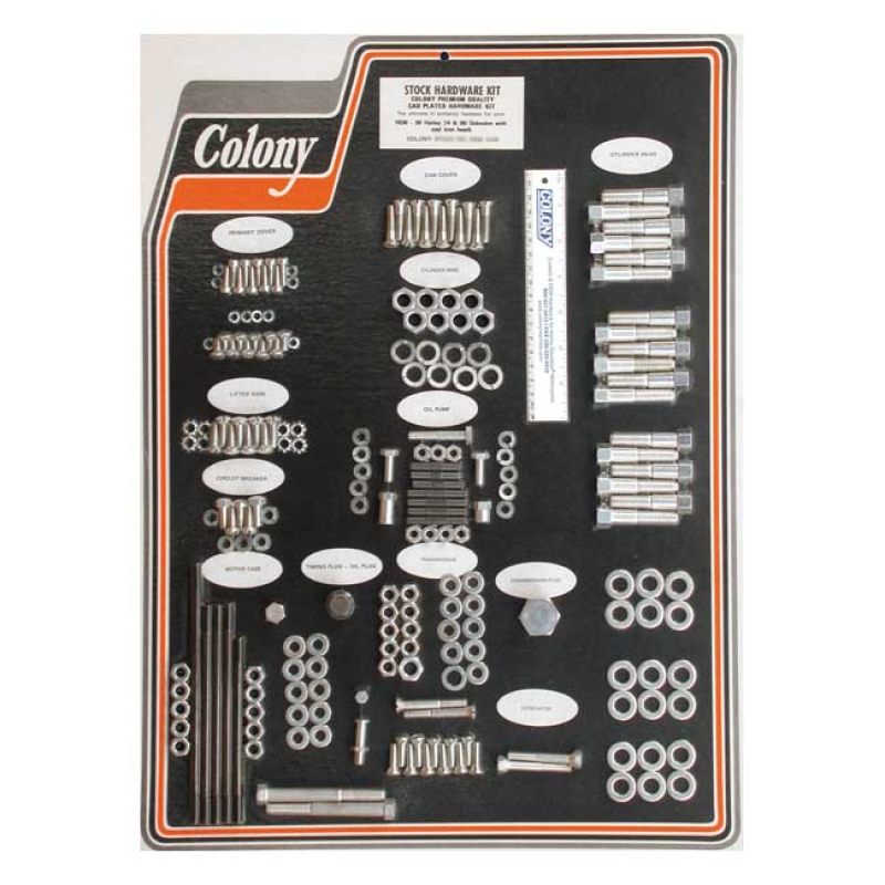 COLONY MOTOR SCREW SET 989589