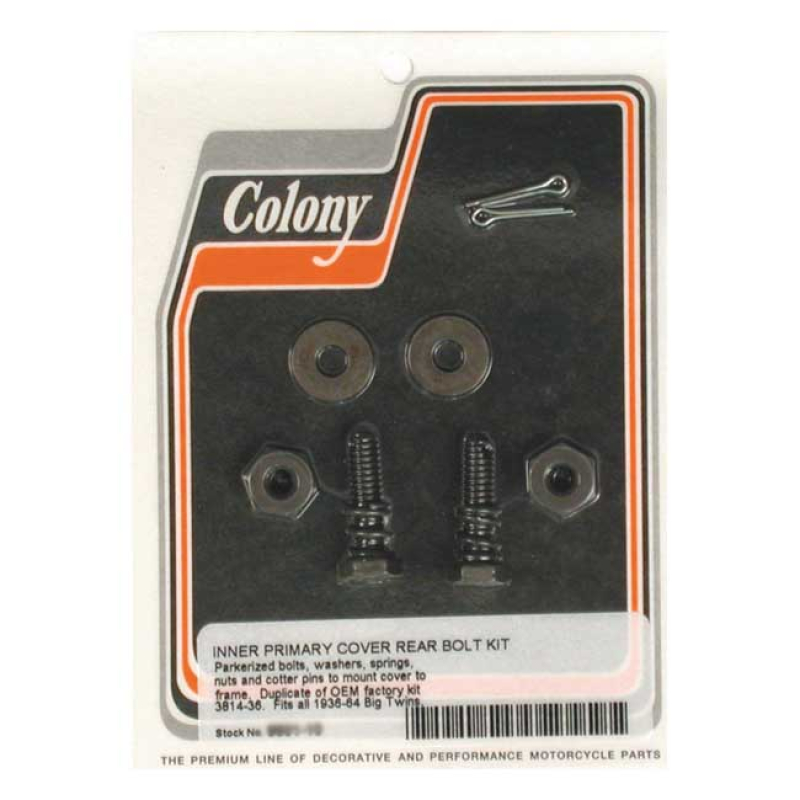 COLONY INNER PRIM. COVER REAR MOUNT KIT PARKERIZED; REPRODUCTION; MOUN 989875