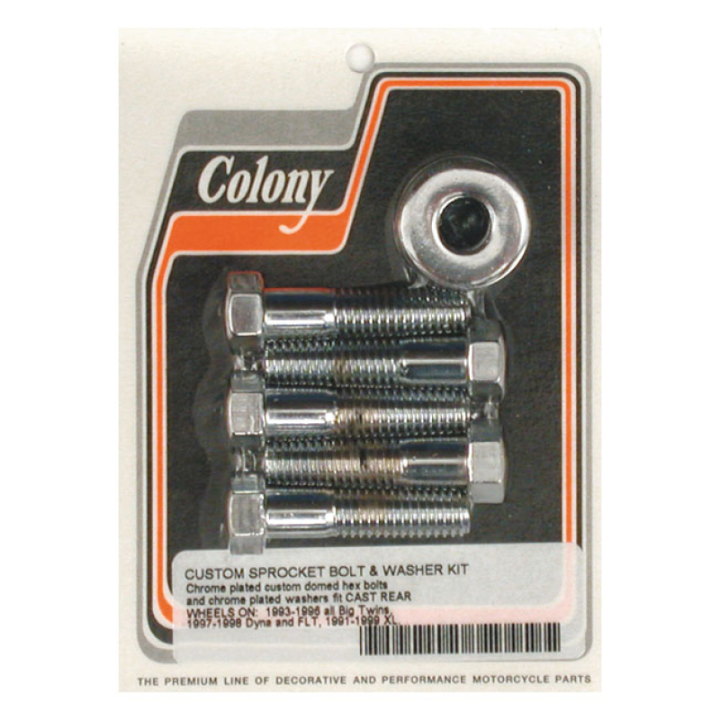 COLONY, 7/16 SPROCKET BOLT KIT 989954