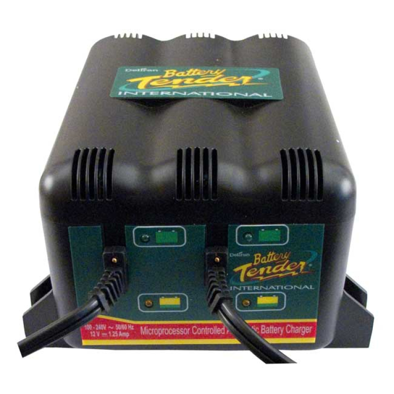 BATTERY TENDER, INTERNATIONAL PLUS - 1.25A CHARGER EU WALL PLUG. 2 BAN 990077