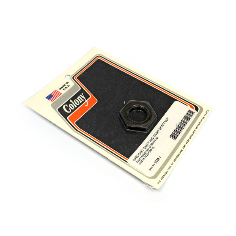 COLONY ACORN MOTOR SPROCKET NUT CHROME 990092