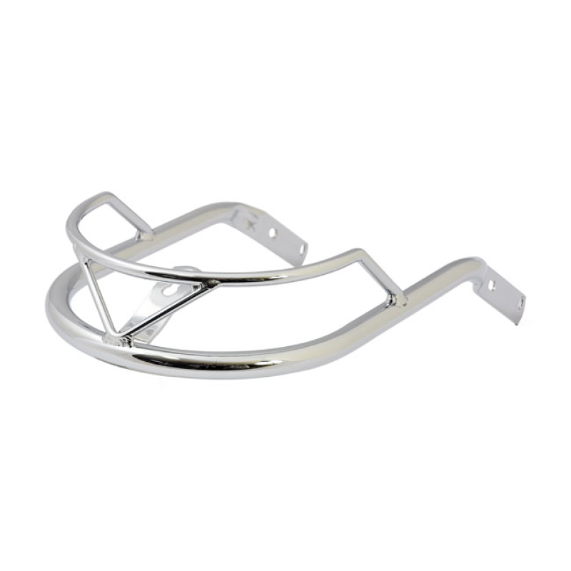 VINTAGE FENDER RAIL, FRONT. CHROME FRONT BUMPER RAIL, OR FENDER TRIM R 990347