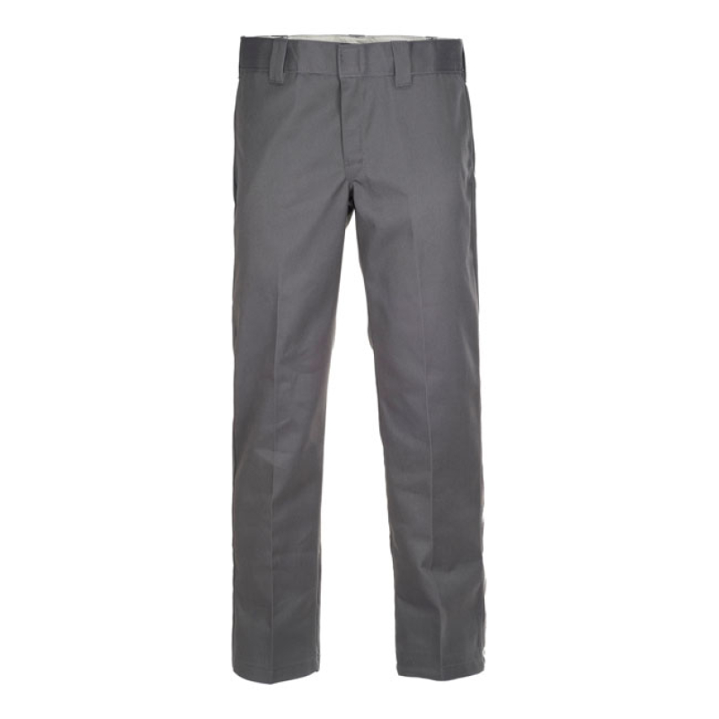 DICKIES SLIM STRAIGHT 873 WORK PANT REC CHARCOAL GREY THE 873 WORK PAN 991431