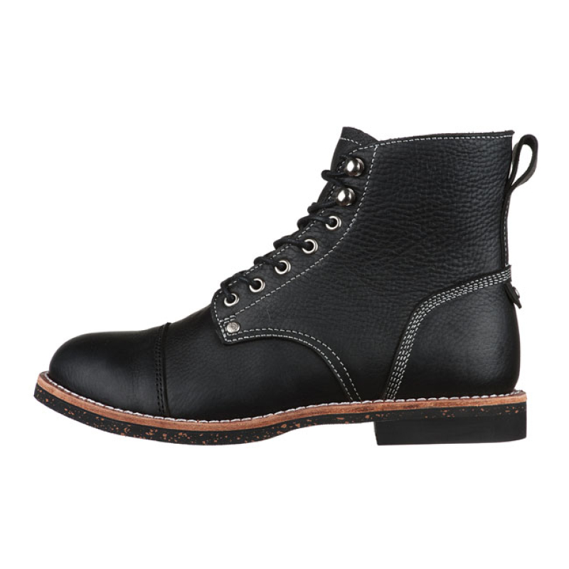 DICKIES KNOXVILLE LACE UP BOOTS BLACK 995000