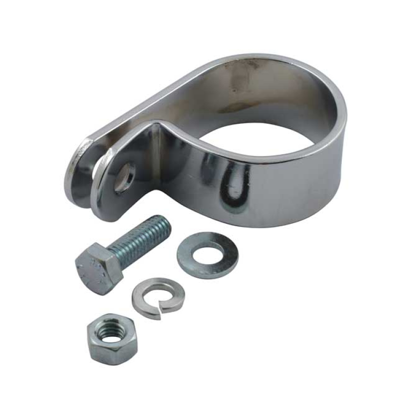 PAUGHCO MUFFLER P-CLAMP 1-3/4" CHROME 999144