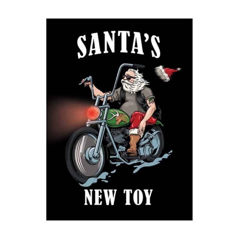 H-D SANTA´S NEW TOY CARD HDL-20090